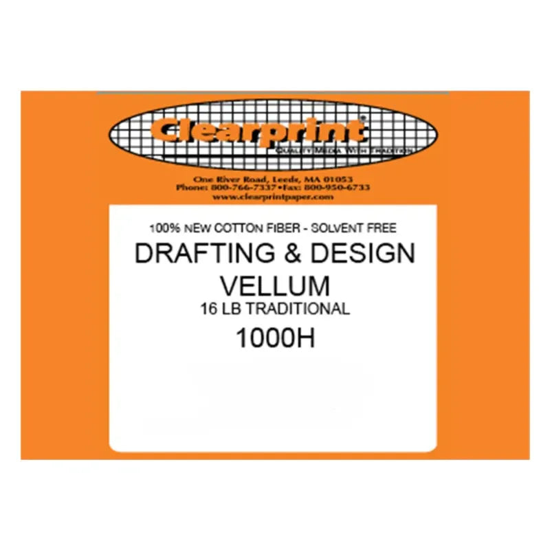 24"W Vellum Rolls 1000H